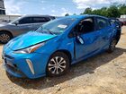 2019 Toyota Prius Le Awd-e Blue vin: JTDL9RFU8K3007247