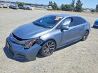 2021 Toyota Corolla Se Blue vin: JTDP4MCE7MJ058012