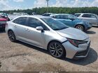 2020 Toyota Corolla Se Silver vin: JTDS4RCE2LJ010245