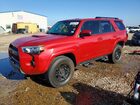 2019 Toyota 4runner Trd Off-road Premium Red vin: JTEBU5JR1K5638475