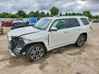 2017 Toyota 4runner Limited White vin: JTEBU5JR2H5481421
