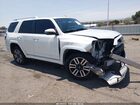 2018 Toyota 4runner Limited Белый vin: JTEBU5JR4J5540118