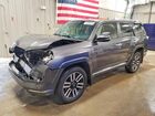 2019 Toyota 4runner Limited Gray vin: JTEBU5JR8K5616523