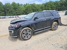 2022 Toyota 4runner Limited Black vin: JTEDU5JR0N5276524