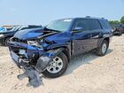 2021 Toyota 4runner Sr5 Blue vin: JTEMU5JR3M5869907