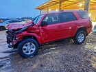 2023 Toyota 4runner Sr5 Red vin: JTEMU5JR3P6127022