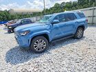 2025 Toyota 4runner Limited Hv Blue vin: JTEVB5BR4S5020875