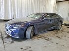 2018 Lexus Ls 500 Base Blue vin: JTHC51FF6J5005190