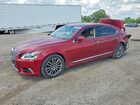 2017 Lexus Ls 460l Red vin: JTHGL5EF8H5057933