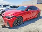 2021 Lexus Is 350 F Sport Red vin: JTHGZ1B25M5042907