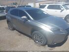 2016 Lexus Nx 200t   Gray vin: JTJBARBZ1G2088848