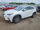 2018 Lexus Nx 300 Base White vin: JTJBARBZ1J2162650