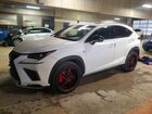 2019 Lexus Nx 300 F Sport White vin: JTJBARBZ4K2187768