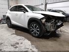 2016 Lexus Nx 200t F Sport White vin: JTJBARBZ9G2073045