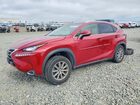 2017 Lexus Nx 200t Base Красный vin: JTJBARBZ9H2135772