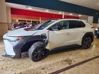2025 Toyota Bz4x Xle White vin: JTMABACA9SA094546