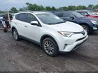 2018 Toyota Rav4 Limited White vin: JTMDFREVXJD230406