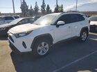 2021 Toyota Rav4 Le White vin: JTMM6RFV5MD012134