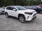 2019 Toyota Rav4 Limited White vin: JTMN1RFV2KD521064