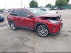 2020 Toyota Rav4 Limited Burgundy vin: JTMN1RFV3LD530163