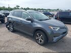 2017 Toyota Rav4 Xle Gray vin: JTMRFREV4HD217179