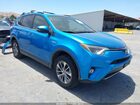 2016 Toyota Rav4 Hybrid Xle Blue vin: JTMRJREV1GD058537