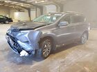 2017 Toyota Rav4 Hybrid Xle Gray vin: JTMRJREV4HD098662