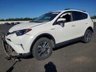 2016 Toyota Rav4 Hv Xle Белый vin: JTMRJREV9GD044191