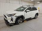 2025 Toyota Rav4 Hybrid Xle White vin: JTMRWRFV1SD356109
