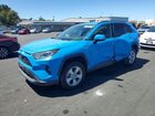 2019 Toyota Rav4 Hybrid Xle Blue vin: JTMRWRFV2KD003894