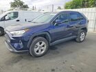 2019 Toyota Rav4 Xle Синий vin: JTMW1RFV7KJ016319