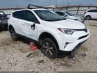 2017 Toyota Rav4 Xle White vin: JTMWFREV9HD094790