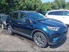 2017 Toyota Rav4 Limited Blue vin: JTMYFREV0HJ148018