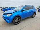 2017 Toyota Rav4 Limited Blue vin: JTMYFREV5HJ709930