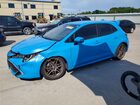 2019 Toyota Corolla Hatchback Xse Синий vin: JTNK4RBE1K3031202
