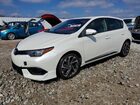 2017 Toyota Corolla Im Base White vin: JTNKARJEXHJ533852