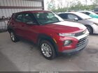 2021 Chevrolet Trailblazer Fwd Ls Red vin: KL79MMS25MB142952