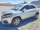 2017 Chevrolet Trax Ls Silver vin: KL7CJKSB0HB143855