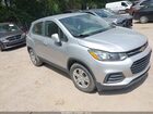 2018 Chevrolet Trax Ls Silver vin: KL7CJKSB2JB612384