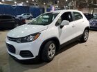 2018 Chevrolet Trax Ls White vin: KL7CJKSB4JB722305