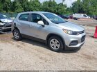 2018 Chevrolet Trax Ls Silver vin: KL7CJKSBXJB715813