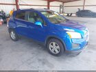 2016 Chevrolet Trax Lt Blue vin: KL7CJLSB5GB761239