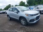2018 Chevrolet Trax Ls Silver vin: KL7CJNSB3JB558384