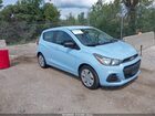 2016 Chevrolet Spark Ls Manual Light Blue vin: KL8CA6SA5GC593245