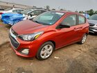 2021 Chevrolet Spark Ls Red vin: KL8CB6SA0MC742590