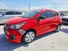 2016 Chevrolet Spark Ls Red vin: KL8CB6SA5GC623244