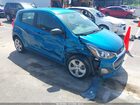 2019 Chevrolet Spark Ls Cvt Blue vin: KL8CB6SA7KC706859