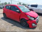 2020 Chevrolet Spark Fwd Ls Automatic Red vin: KL8CB6SA8LC477397
