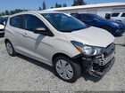 2018 Chevrolet Spark Ls Cvt White vin: KL8CB6SA9JC431011