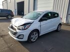 2020 Chevrolet Spark Ls White vin: KL8CB6SAXLC451352